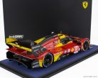 FERRARI  499P 3.0L TURBO V6 TEAM FERRARI AF CORSE N 50 WINNER 24h LE MANS 2024 ANTONIO FUOCO - MIGUEL MOLINA - NICKLAS NIELSEN  RED YELLOW BLACK