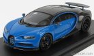 BUGATTI  CHIRON SPORT N 16 WING UP 2019  GREY CARBON - FRENCH RACING BLUE