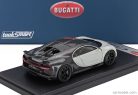 BUGATTI  CHIRON SPORT N 16 WING UP 2019  CARBON - 2 TONE GREY