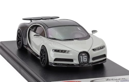 BUGATTI  CHIRON SPORT N 16 WING UP 2019  CARBON - 2 TONE GREY