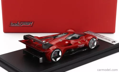 FERRARI  VISION GRAN TURISMO N 75 2024  ROSSO MAGMA - RED MET