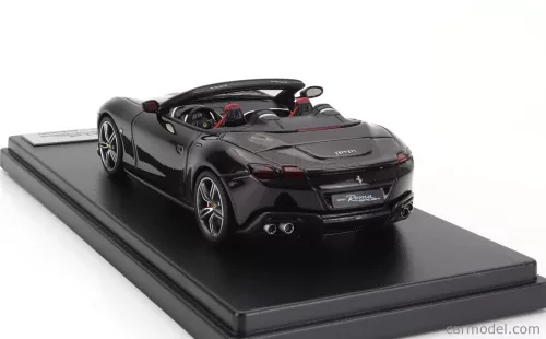 FERRARI  ROMA SPIDER OPEN 2020  NERO PUROSANGUE - BLACK MET