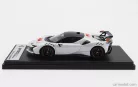 FERRARI  SF90 XX STRADALE 2024  BIANCO ARTICO - WHITE MET ORANGE BLACK