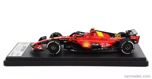 FERRARI  F1  SF-23 TEAM SCUDERIA FERRARI N 55 MONZA GP 2023 CARLOS SAINZ  RED BLACK