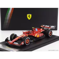   FERRARI  F1  SF-24 TEAM SCUDERIA FERRARI N 55 3rd MONACO GP 2024 CARLOS SAINZ  RED WHITE YELLOW