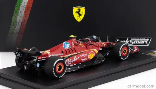 FERRARI  F1  SF-24 TEAM SCUDERIA FERRARI N 55 2nd AUSTIN USA GP 2024 CARLOS SAINZ  RED WHITE BLACK