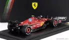 FERRARI  F1  SF-24 TEAM SCUDERIA FERRARI N 55 2nd ABU DHABI GP 2024 CARLOS SAINZ - LAST FERRARI RACE  RED WHITE BLACK