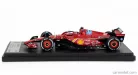 FERRARI  F1  SF-24 TEAM SCUDERIA FERRARI N 16 3rd ABU DHABI GP 2024 CHARLES LECLERC  RED WHITE BLACK