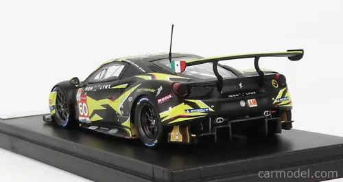 FERRARI  488 GTE IRON LYNX TEAM N 60 24h LE MANS 2021 RAFFAELE GIAMMARIA - PAOLO RUBERTI - CLAUDIO SCHIAVONI