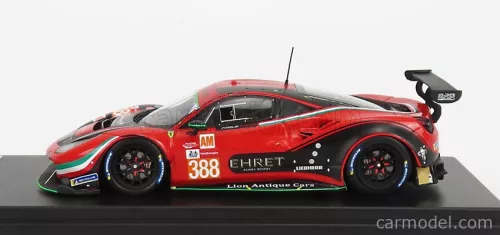 FERRARI  488 GTE EVO 3.9L TURBO V8 TEAM RINALDI RACING N 388 24h LE MANS 2021 J.BLEEKEMOLEN - P.EHRET - C.HOOK