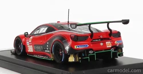 FERRARI  488 GTE EVO 3.9L TURBO V8 TEAM RINALDI RACING N 388 24h LE MANS 2021 J.BLEEKEMOLEN - P.EHRET - C.HOOK