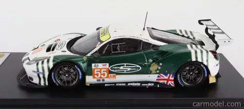 FERRARI  488 GTE EVO 3.9L TURBO V8 TEAM SPIRIT OF RACE N 55 24h LE MANS 2022 D.CAMERON - M.GRIFFIN - D.PEREL