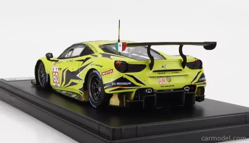 FERRARI  488 GTE EVO 3.9L TURBO V8 TEAM IRON LYNX N 60 24h LE MANS 2022 C.SCHIAVONI - A.BALZAN - R.GIAMMARIA