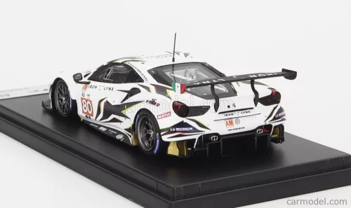 FERRARI  488 GTE EVO 3.9L TURBO V8 TEAM IRON LYNX N 80 24h LE MANS 2022 M.CRESSONI - G.FISICHELLA - R.HEISTAND