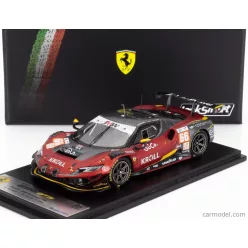   FERRARI  296 GT3 3.0L TURBO V6 TEAM JMW MOTORSPORT N 66 24h LE MANS 2024 GIACOMO PETROBELLI - LARRY TEN VOORDE - SALIH YOLUC  RED BLACK