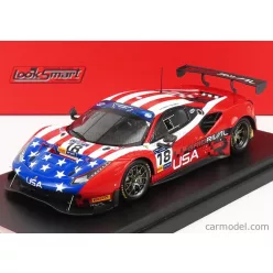   FERRARI  488 GT3 USA TEAM N 18 8h FIA MOTORSPORT GAMES GT CUP VALLELUNGA 2019 ROBERT FERRIOL - SPENCER PUMPELLY