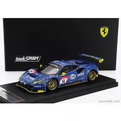   FERRARI  488 GT3 EVO 3.9L TURBO V8 HELLA PAGID RACING ONE TEAM N 14 24h NURBURGRING 2021 CHRISTIAN KOHLHAAS - STEPHAN KOHLER - MIKE JAGER -  NORBERT SCHNEIDER  BLUE