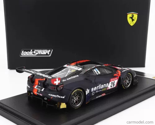 FERRARI  488 GT3 EVO 3.9L TURBO V8 TEAM OCTANE 126 AG N 26 24h NURBURGRING 2021 BJORN GROSSMANN - SIMON TRUMMER - JONATHAN HIRSCHI - LUCA LUDWIG  MATT BLUE ORANGE