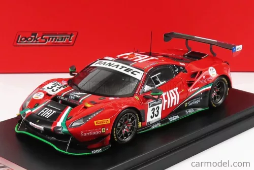 FERRARI  488 GT3 EVO TEAM RINALDI RACING N 33 24h SPA 2021 B.HITES - F.CRESTANI - D.PEREL
