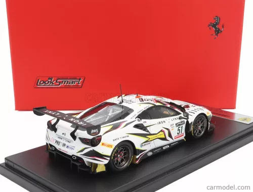 FERRARI - 488 GT3 EVO 3.9L TURBO V8 TEAM IRON LYNX N 51 9th 24h SPA 2022 JAMES CALADO - MIGUEL MOLINA - NICKLAS NIELSEN