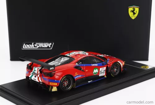 FERRARI  488 GT3 EVO TEAM AF CORSE N 52 24h SPA 2023 ANDREA BERTOLINI - LOUIS MACHIELS - JEF MACHIELS - LILOU WADOUX  RED