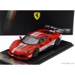  FERRARI  296 GT3 3.0L TWIN TURBO V6 CHALLENGE N 32 FINALI MONDIALI MUGELLO ITALY 2023  RED WHITE