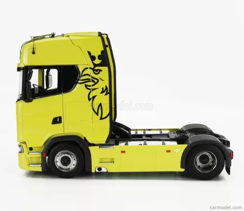 SCANIA  S730 V8 TRACTOR TRUCK 2-ASSI WITH VABIS LOGO 2017  YELLOW