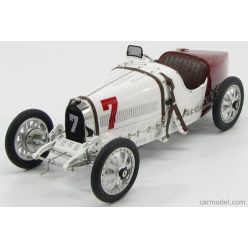   BUGATTI  T35 N 7 GP NATIONAL COLOUR PROJECT POLAND 1924  WHITE RED