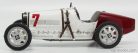 BUGATTI  T35 N 7 GP NATIONAL COLOUR PROJECT POLAND 1924  WHITE RED