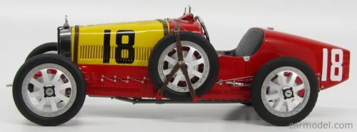 BUGATTI  T35 N 18 NATIONAL COLOUR PROJECT SPAIN 1924  RED YELLOW