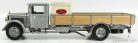 MERCEDES BENZ  LO2750 PLATFORM TRUCK WITH WOODEN BOX CAR TRANSPORTER 1936  GREY WOOD