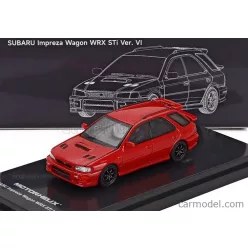 SUBARU  IMPREZA WRX SW STATION WAGON 2001  RED