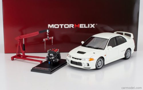 MITSUBISHI  LANCER EVO IV WITH ENGINE AND ACCESSORIES 1999  SCOTIA WHITE