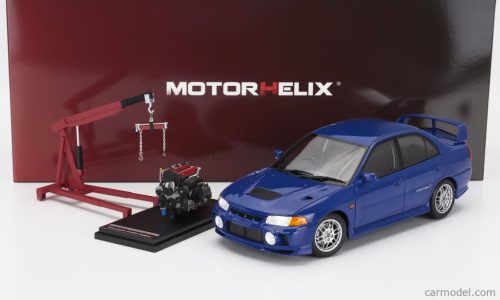 MITSUBISHI  LANCER EVO IV WITH ENGINE AND ACCESSORIES 1999  BLUE