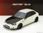 HONDA  CIVIC EK9 TYPE R SPOON WITH ENGINE AND ACCESSORIES 1999  WHITE BLACK CARBON