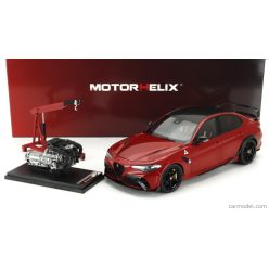  ALFA ROMEO  GIULIA GTAm WITH ENGINE AND ACCESSORIES 2021  RED MET