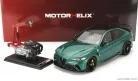 ALFA ROMEO  GIULIA GTAm WITH ENGINE AND ACCESSORIES 2021  M O N T R E A L GREEN MET