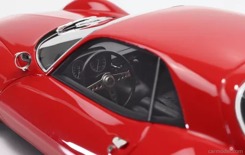 ALFA ROMEO  GIULIA TZ2 COUPE PININFARINA 1965  ALFA RED