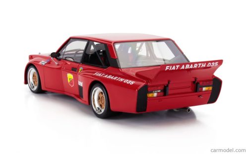 ABARTH  FIAT 131 ABARTH SE035 TURBO VOLUMETRICO COMPETIZIONE N 15 RACING 1979  RED