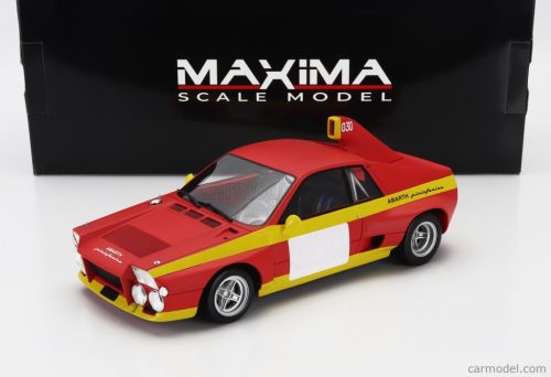 ABARTH  SE030 PININFARINA - PRESS 1974  MATT RED YELLOW