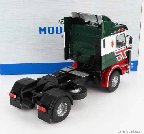 SCANIA  143M 450 TOPLINE TRACTOR TRUCK 2-ASSI BIL SPEDITION 1987  WHITE GREEN RED