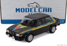 SAAB  99 TURBO 1977  BLACK YELLOW LIGHT BLUE