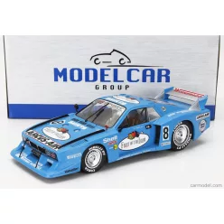   LANCIA  BETA MONTECARLO TURBO Gr.5 TEAM GS SPORT FRUIT OF THE LOOM N 8 GRC ADAC SUPERSPRINT NURBURGRING 1981 SIEGFRIED MULLER Jr.  LIGHT BLUE