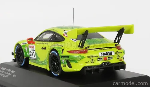PORSCHE  911 991-2 GT3 R TEAM MANTHEY RACING N 911 24h VLN NURBURGRING 2020 J.ANDLAUER - M.CAMPBELL - L.KERN  YELLOW GREEN