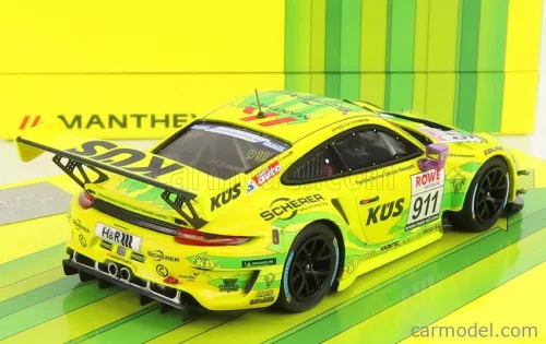 PORSCHE  911 991-2 GT3 R TEAM MANTHEY RACING N 911 WINNER NLS7 ROWE 6h ADAC RUHR - POKAL - RENNEN NURBURGRING 2021 K.ESTRE - M.CHRISTENSEN