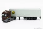 MERCEDES BENZ  ACTROS 2 GIGASPACE 1851 BLUE EFFICIENT POWER TRUCK LHD UPS CONTAINER 40' 2016  BROWN GREY