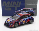 HYUNDAI  i20 N RALLY1 TEAM SHELL MOBIS WRT N 11 3rd RALLY MONTECARLO 2023 THIERRY NEUVILLE - MARTIJN WYDAEGHE  2 TONE BLUE RED