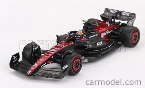 ALFA ROMEO  F1  C43 TEAM STAKE N 24 AUSTRALIAN GP 2023 ZHOU GUANYU  BLACK RED