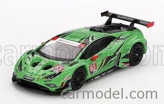 LAMBORGHINI  HURACAN GT3 EVO2 TEAM IRON LYNX N 63 IMSA 24h DAYTONA 2023 MIRKO BORTOLOTTI - ANDREA CALDARELLI - ROMAN GROSJEAN - JORDAN PEPPER  GREEN