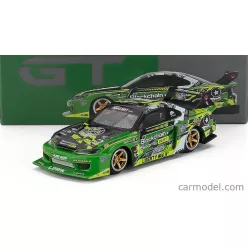   NISSAN  SILVIA (S15) LB SUPER SILHOUETTE N 555 V2 FORMULA DRIFT JAPAN RHD 2024  GREEN BLACK